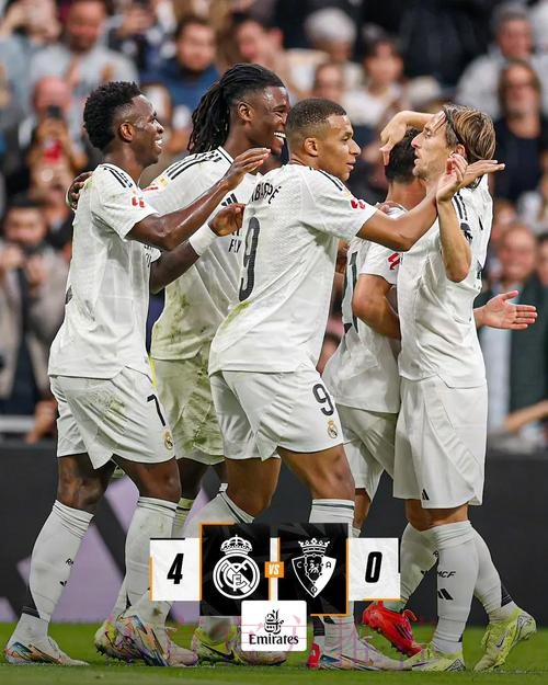 皇马对奥萨苏纳已13年未尝败绩 期间20场15胜5平 皇马对奥萨苏纳已13年未尝败绩 期间20场15胜5平